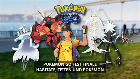 Pokémon Go Fest Finale Zeitplan Habitate Und Alle Pokémon Eurogamer De