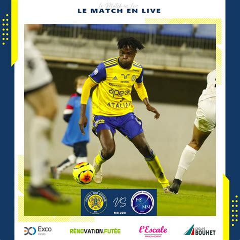 FC Gueugnon on Twitter 𝙇𝙚 𝙢𝙖𝙩𝙘𝙝 𝙚𝙣 𝙡𝙞𝙫𝙚 FC Gueugnon Morteau