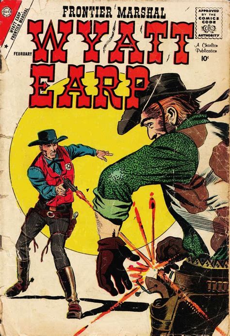 Comic Book Cover For Wyatt Earp Frontier Marshal 23 Comic Books