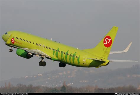 VP BQF S7 Siberia Airlines Boeing 737 83N WL Photo By Thierry Fuchs