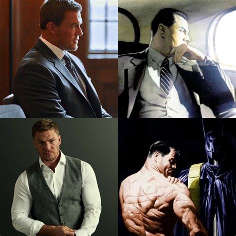 alan ritchson as Bruce Wayne | Alan ritchson, Fantasy male, Batman