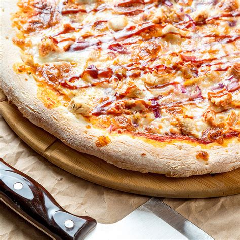 Recette Pizza Au Poulet Bacon Et Sauce Barbecue