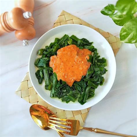 Resep Sayur Genjer Sambal Pecel Praktis Sederhana Rumahan di Yummy App