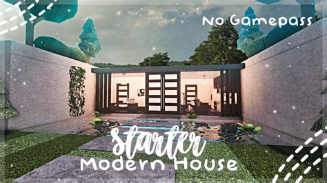 Roblox Bloxburg No Gamepass Float Modern Starter Home Minami Oroi