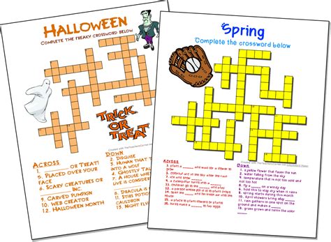 Free Online Crossword Puzzle Maker Printable | Printable Crossword Puzzles