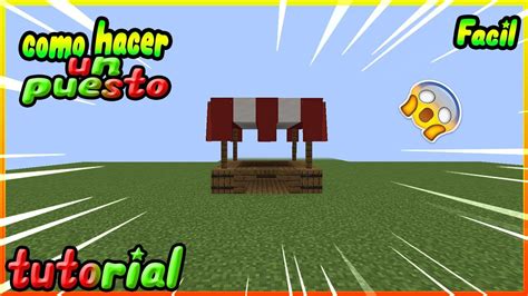 Como Hacer Un Puesto Para Tus Aldeanos En Minecraft Tutorial Completo