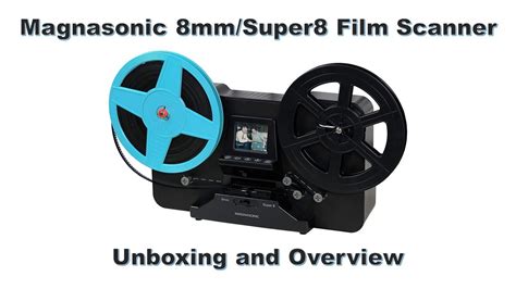 Magnasonic 8mmsuper 8 Movie Film Scanner Unboxing And Overview Is It