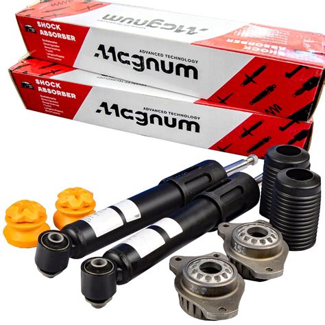 2x Magnum Stoßdämpfer Sachs Domlager Service Kit Hinten für BMW 5