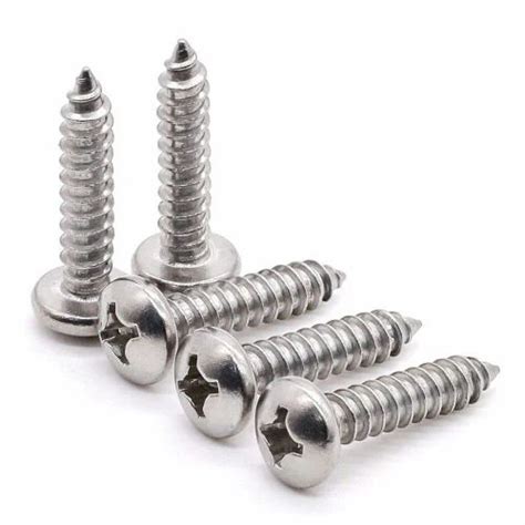 MS SS PAN Phillips Self Tapping Screws Size 2x4 5 Mm At Rs 1 5