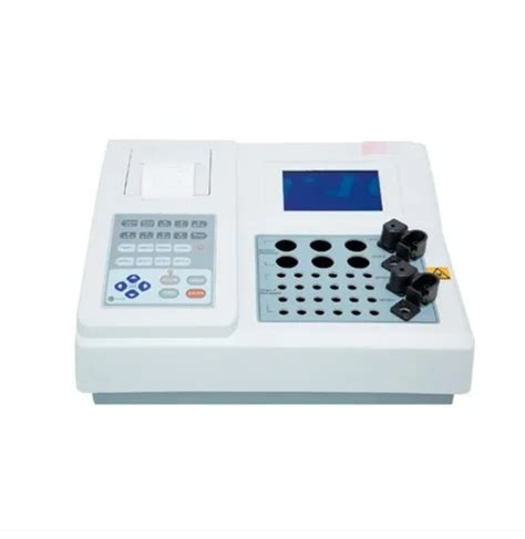 Hospital Medical Clinic Laboratory Chemistry Analyzer 2 Channels Double