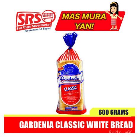 Gardenia Classic White Bread 600g Ndpc Shopee Philippines