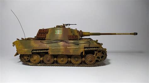 1 35 Pz Kpfw VI Tiger II King Tiger Tank Professionally Built Model Etsy