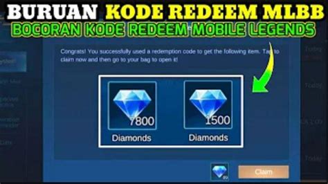 Kode Redeem Mobile Legends Mlbb Hari Ini Minggu 19 Februari 2023