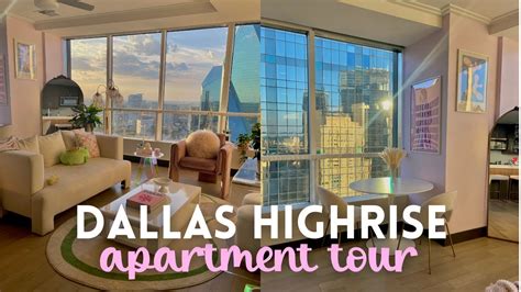 Apartment Tour Dallas High Rise Youtube