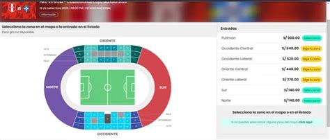 Entradas Per Vs Brasil Precios Cu Ndo Salen A La Venta Y C Mo