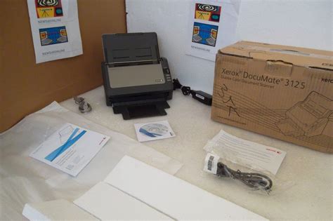 Xerox Documate Color Document Scanner Duplex Adf Usb Ppm Led