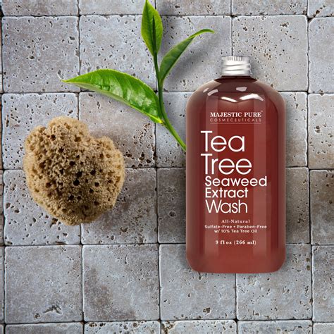 Antifungal Tea Tree Body Wash All Natural Soap For Men And Women With