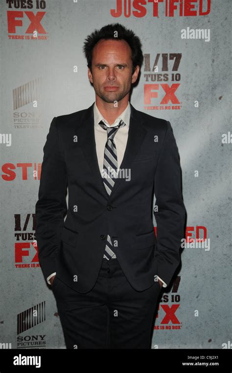 Jan 10 2012 Los Angeles California U S Walton Goggins