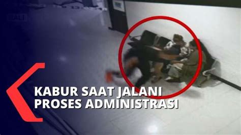 Buron Interpol Asal Rusia Kabur Dari Kantor Imigrasi Polisi Sisir