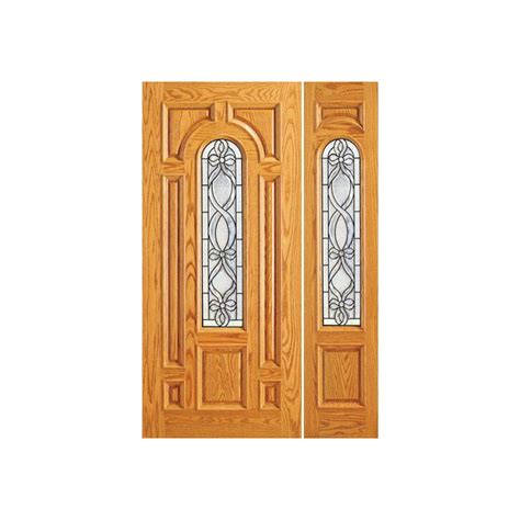 Eswda X Exterior Mahogany Pre Hung Center Arch Lite Entry One