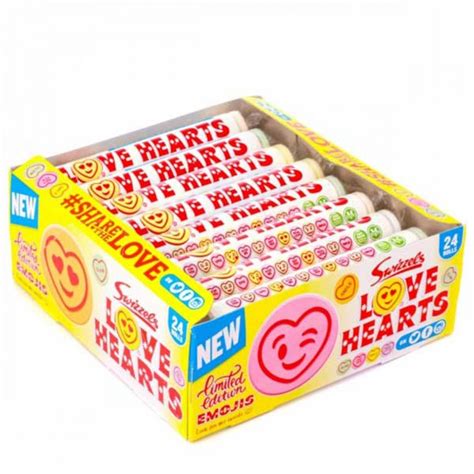 Swizzels Giant Love Hearts 24 X 44g Planet Candy Irelands Leading