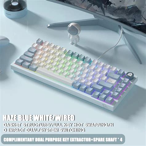 Akko Cinnamoroll B Plus Pbt Rgb Three Mode Hot Swap Keyboard Mechanical K J Eur
