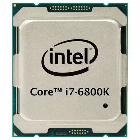 Intel Core I7 6800K 6x 3 40GHz SR2PD CPU Sockel 2011 3 97830 50 90