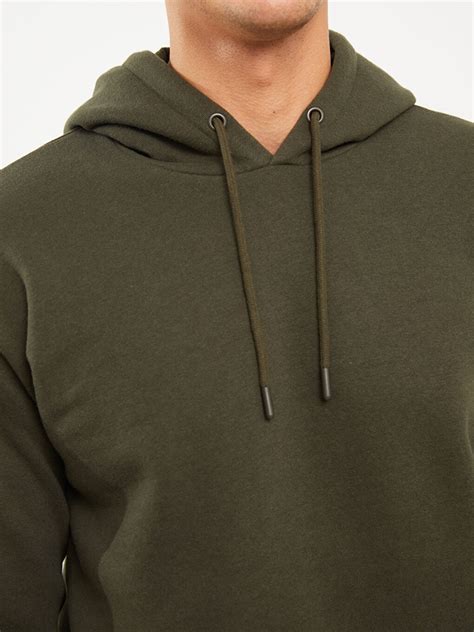 Hooded Long Sleeve Mens Hoodie W23123z8 Mgl W23123z8 Mgl Lc Waikiki