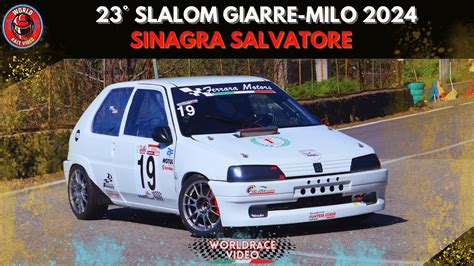 Sinagra Salvatore Slalom Giarre Milo Youtube