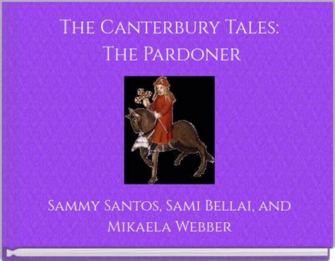 "The Canterbury Tales: The Pardoner" - Free stories online. Create ...