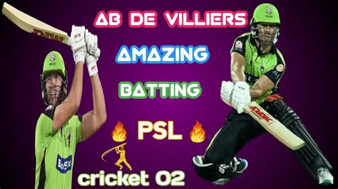 Ab De Villiers Amazing Batting On Hbl Psl Ab De Villiers Batting