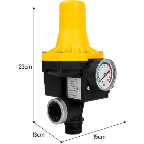 Deactive SWANEW Druckwächter Druckschalter 10 Bar Gartenbewässerung