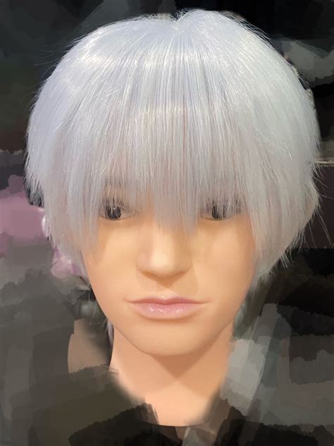 WTS Jujutsu Kaisen Gojo Satoru Wig Add Ons Hobbies Toys