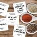 Minimalist Spice Jar Labels Custom Pantry Sticker Etsy