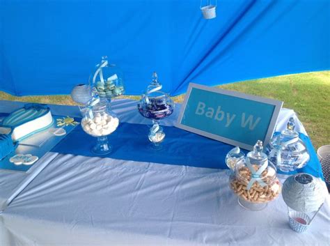 Blue Hot Air Balloon Baby Shower Styled By Me Hot Air Balloon Baby Shower Baby Shower Style