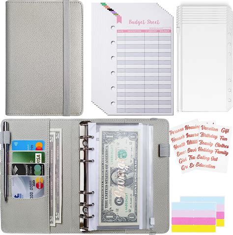 Mymazn Budget Planner A6 Haushaltsbuch Budget Binder Budgetplaner A6