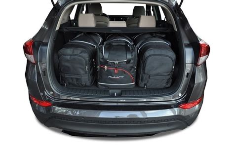 KJUST HYUNDAI TUCSON 2015 2020 KOFFERRAUMTASCHEN SET 4 STK Luft