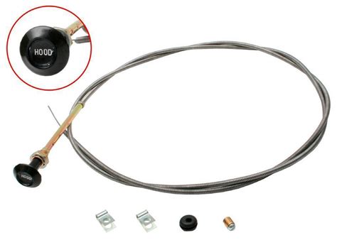 Rs Bc1001a Bonnet Cable Kit For Holden Fe Fc With Grommet And Stop