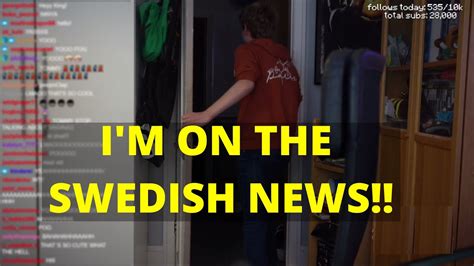 Tommyinnit Was On The Swedish News Youtube