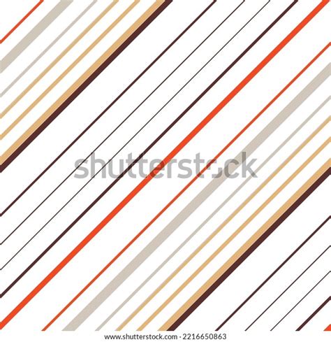 Diagonal Stripes Pattern Various Widths Seemingly Stock Vector Royalty