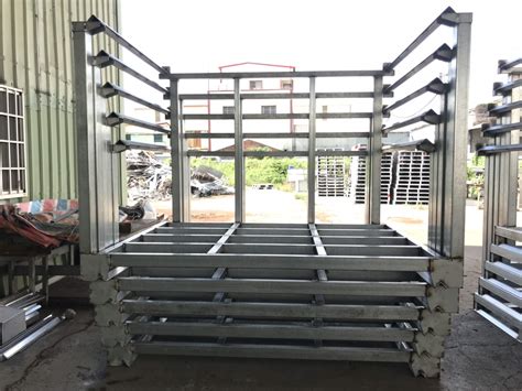 Stacking Racks YONG JING STEEL CO LTD Galvanized Steel PalletCustom