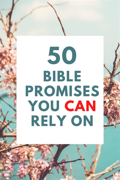 God s promises 50 bible promises to build faith – Artofit