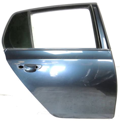 Used Genuine Vw Golf Driver Side Rear Door Lc F Blue Graphite Uk S