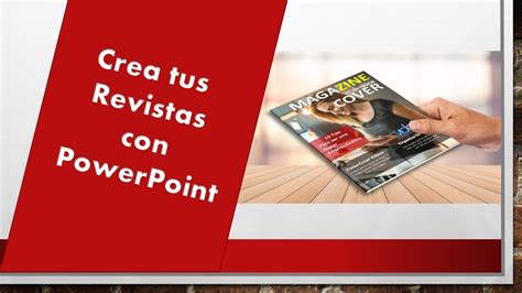 ¿como Crear Una Revista Con Powerpointtutorial Youtube