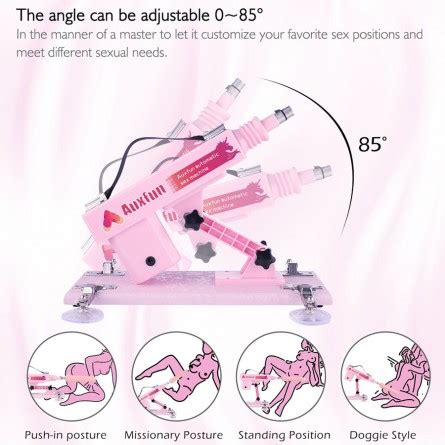 Auxfun Basic Multi Speed Pink Sex Machine With Xlr System Low Noise