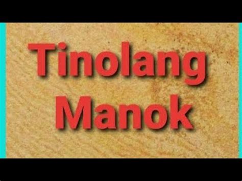 How To Cook Tinolang Manok Youtube