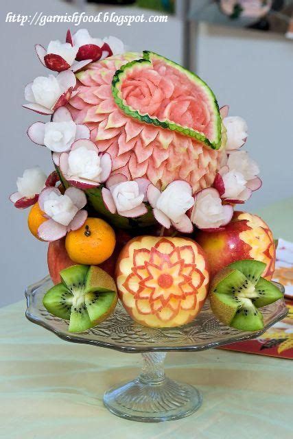 How To Carve Carnation Out Of Vegetable Food Sculpture Fruit Carving