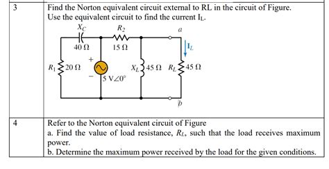 Solved در Find the Norton equivalent circuit external to RL Chegg