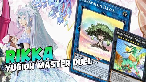 Rikka Decklist Sunavalon Combo Yu Gi Oh Master Duel Youtube