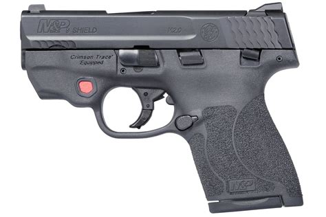 Smith Wesson M P9 Shield M2 0 9mm Pistol W Integrated Crimson Trace